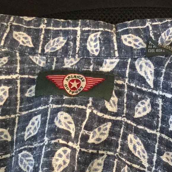 Vintage American Outpost Hawaii style shirt. - Picture 3 of 5